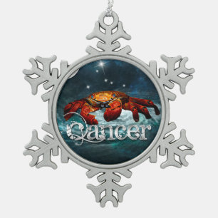 Ornement Flocon De Neige cancer