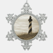 Ornement Flocon De Neige Cape Hatteras Lighthouse (Devant)