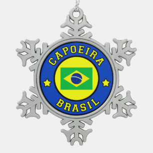 Ornement Flocon De Neige Capoeira Brasil