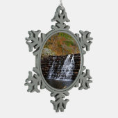 Ornement Flocon De Neige Cascade du parc national Laurel Hill I (Gauche)