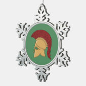 Ornement Flocon De Neige Casque Corinthien (Vue impression)