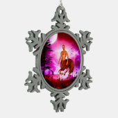 Ornement Flocon De Neige Centaure impressionnant (Gauche)