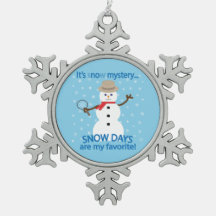 C'est NOw Mystery Detective Snowman Blue