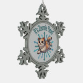 Ornement Flocon De Neige C'est Zoomie Time Dilute Calico Cat (Gauche)