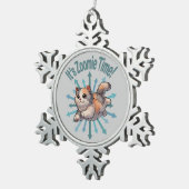 Ornement Flocon De Neige C'est Zoomie Time Dilute Calico Cat (Vue impression)