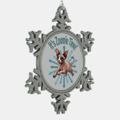 Ornement Flocon De Neige C'est Zoomie Time Sphynx Cat (Gauche)