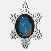 Ornement Flocon De Neige Chanson de Nightingale (Vue impression)