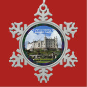 Ornement Flocon De Neige Château de Dunrobin du Clan Sutherland, Écosse, Ph