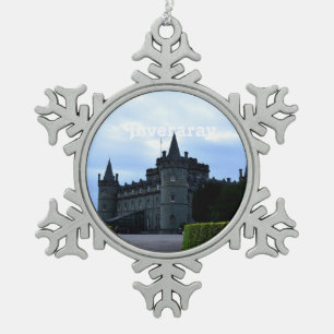 Ornement Flocon De Neige Château d'Inveraray dans Argyll
