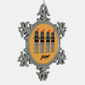 Ornement Flocon De Neige Chevalier (Gauche)