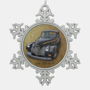 ORNEMENT FLOCON DE NEIGE CHEVROLET 1940