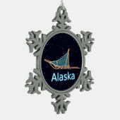 Ornement Flocon De Neige Chien (Gauche)