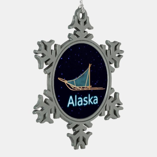 Ornement Flocon De Neige Chien (Gauche)