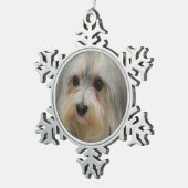 Ornement Flocon De Neige Chien de Havanese (Vue impression)