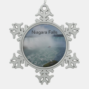 Ornement Flocon De Neige Chutes de fer à cheval à Niagara Falls
