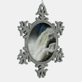 Ornement Flocon De Neige Chutes d'Ohiopyle en Pennsylvanie (Gauche)