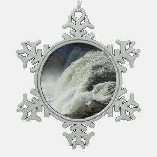Ornement Flocon De Neige Chutes d'Ohiopyle en Pennsylvanie