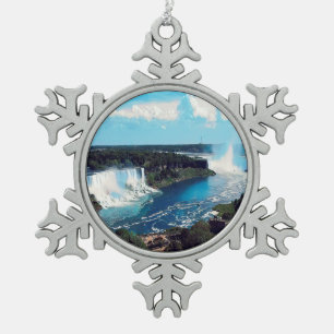 Ornement Flocon De Neige CHUTES NIAGARA - Vue
