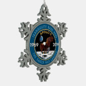 Ornement Flocon De Neige Cinquantième insignes de correction de mission (Gauche)