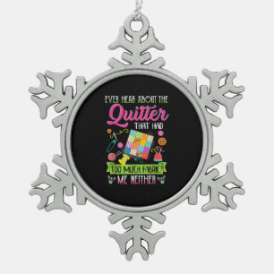 Ornement Flocon De Neige Citer Des Citations De Femmes N'A Jamais Été Ent