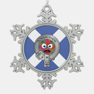 Ornement Flocon De Neige Clan Donnachaidh Crest & Tartan pour enfants sur S