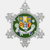 Ornement Flocon De Neige Clare Irlande Crest irlandais (Devant)