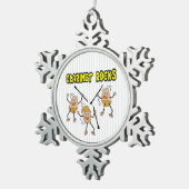 Ornement Flocon De Neige Clarinet Rocks (Vue impression)