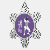 Ornement Flocon De Neige Clôture (Vue impression)