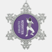 Ornement Flocon De Neige Clôture (Devant)