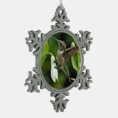 Ornement Flocon De Neige Colibri (Gauche)