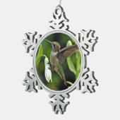 Ornement Flocon De Neige Colibri (Vue impression)