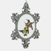 Ornement Flocon De Neige Colibris (Gauche)