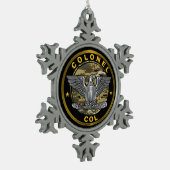 Ornement Flocon De Neige Colonel  (Gauche)