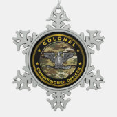 Ornement Flocon De Neige Colonel (Devant)