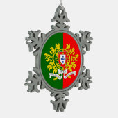 Ornement Flocon De Neige conceptions portugaises  (Gauche)