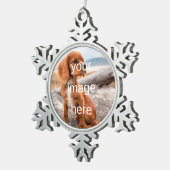 ORNEMENT FLOCON DE NEIGE CONCEVEZ VOTRE PROPRE (Vue impression)