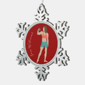 Ornement Flocon De Neige Construction du carrosserie (Vue impression)