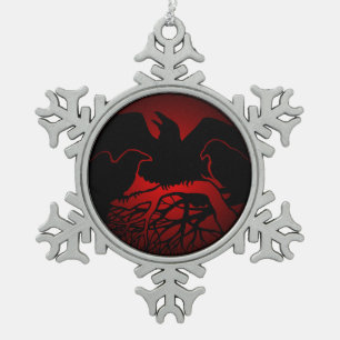 Ornement Flocon De Neige Corneille Ornament Corneille / Décoration Corneill