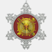 Ornement Flocon De Neige Corps logistique (Devant)