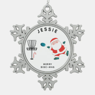 Ornement Flocon De Neige Creative Disk Golf