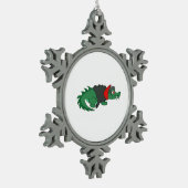 Ornement Flocon De Neige Crocodile de Vampire (Gauche)