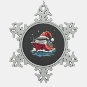 Ornement Flocon De Neige Croisière familiale Croisière Navire Correspondanc