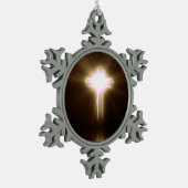 Ornement Flocon De Neige Croix (Gauche)