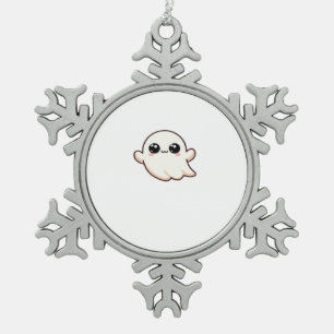 Ornement Flocon De Neige Cute Little Boo Basic Clean