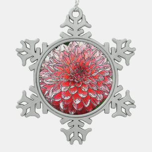 Ornement Flocon De Neige dahlia_2015_0602