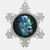 Ornement Flocon De Neige Danse 3D (printemps) (Devant)