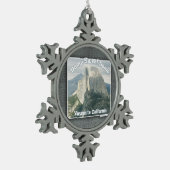 Ornement Flocon De Neige De dôme doux de dôme demi (Gauche)