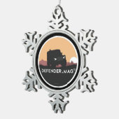 ORNEMENT FLOCON DE NEIGE DÉFENDEUR MAG (Vue impression)