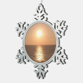 Ornement Flocon De Neige Définition de Sun (Vue impression)