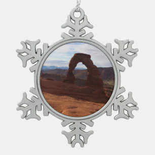 Ornement Flocon De Neige Delicate Arch I au Parc national des Arches